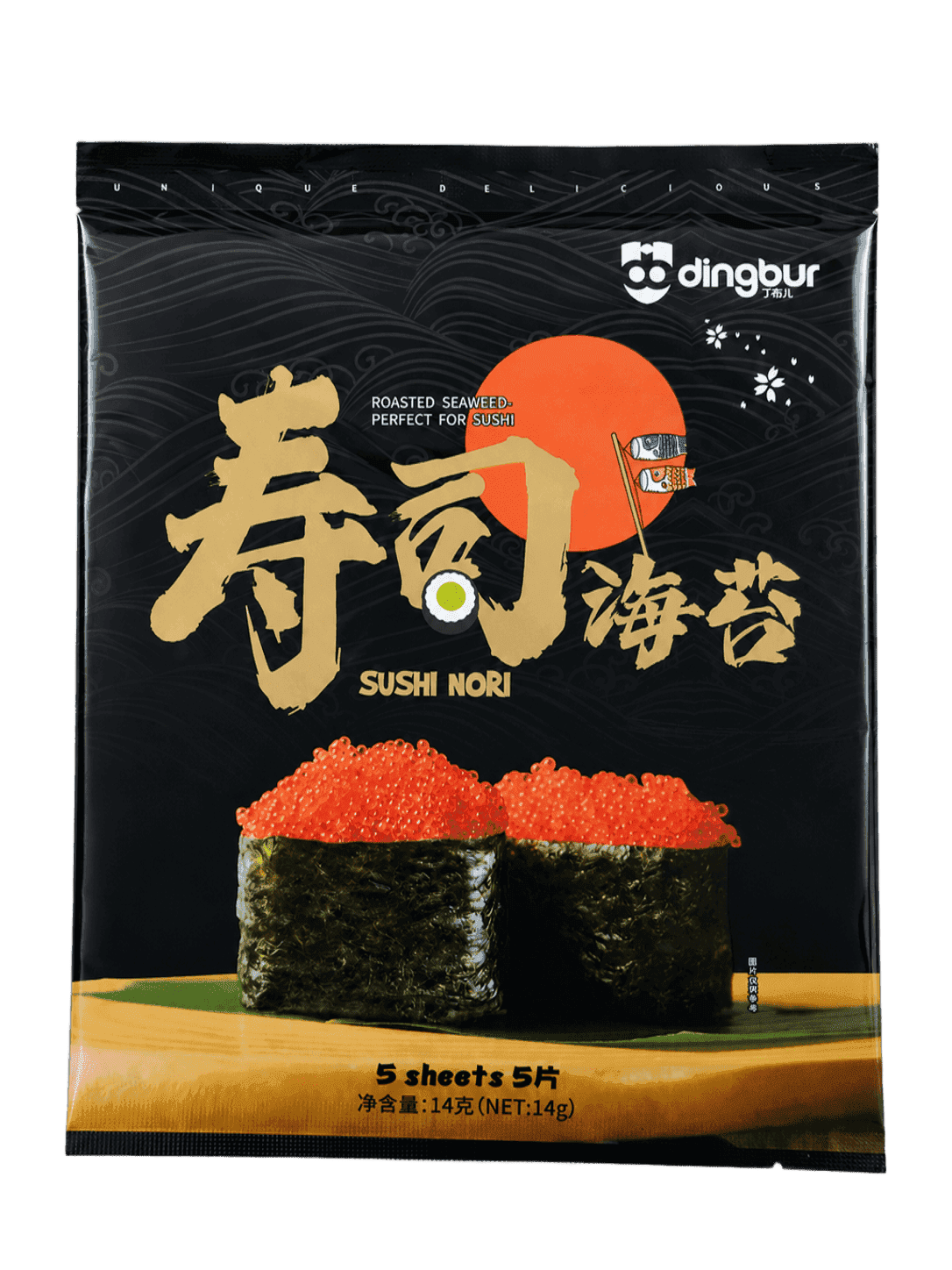Sushi Nori — 5 varaq